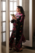 BLACK LUXURY EMBROIDERED LAWN 3PCS SET (NPA3-26437) - READY TO WEAR STAYCATION 2026 /READY TO SHIP